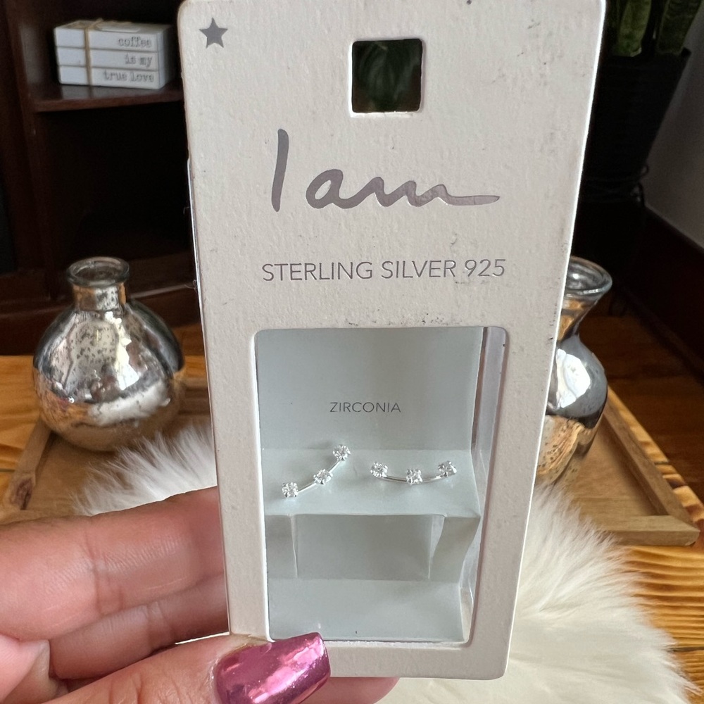 🎀I Am Sterling Silver 925 Earrings Studs🎀